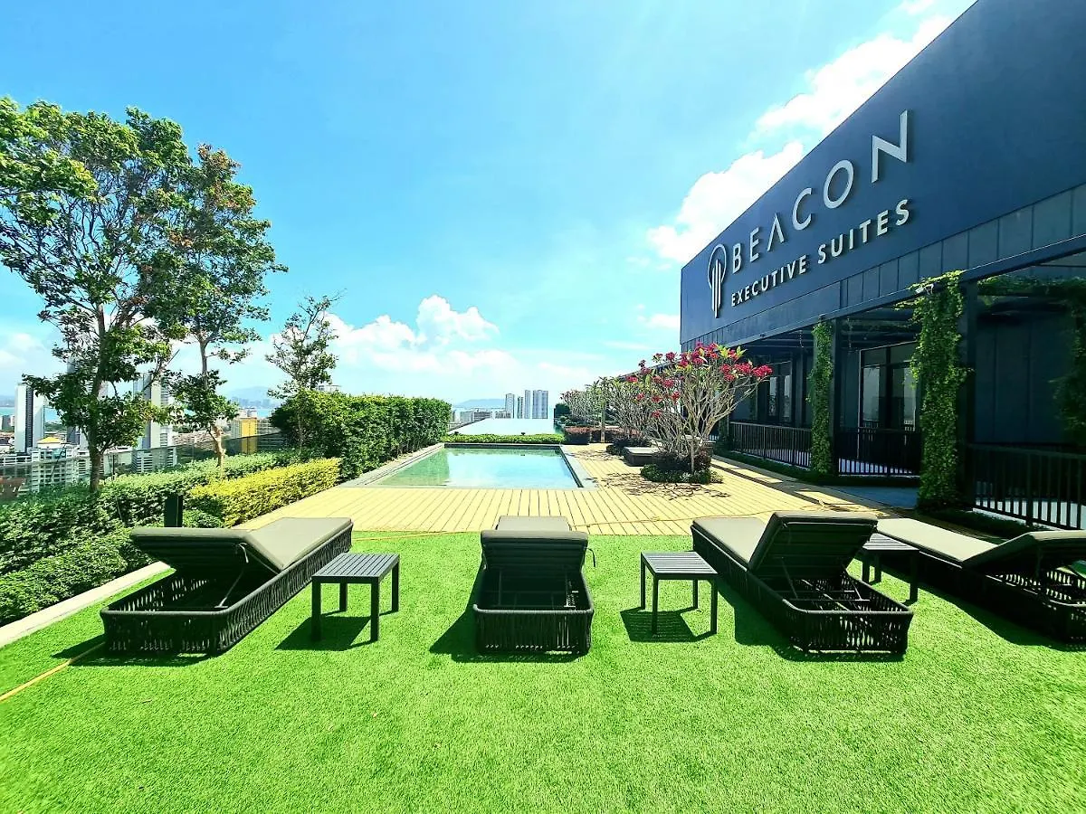 Beacon Executive Suite - Skypool Penang View George Town