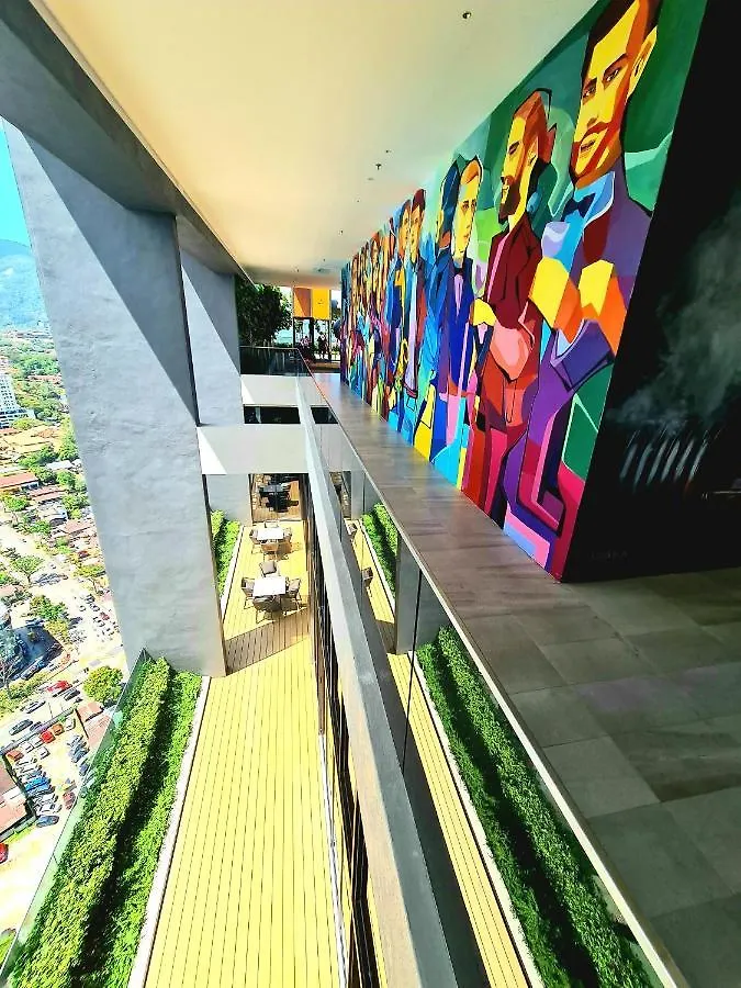 Apartamento Beacon Executive Suite - Skypool Penang View George Town Malásia