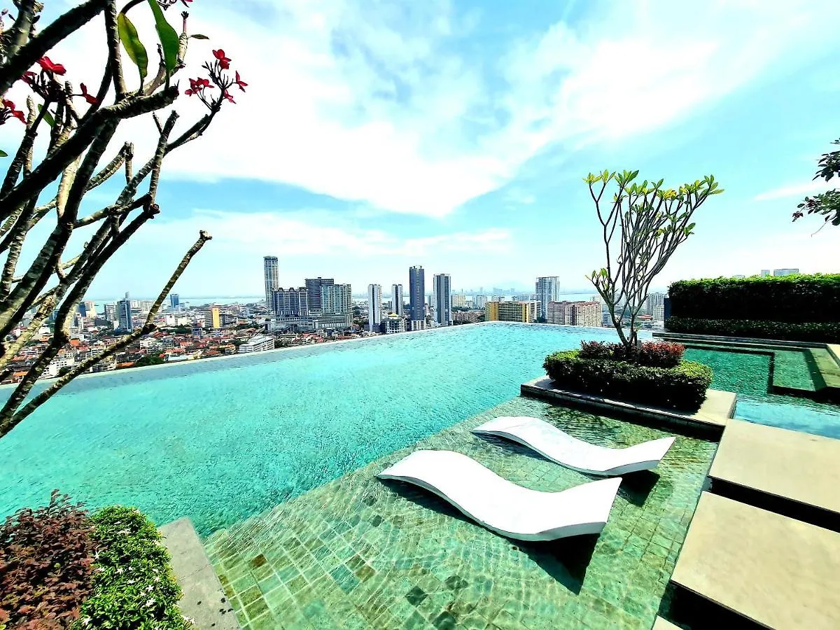 Beacon Executive Suite - Skypool Penang View George Town