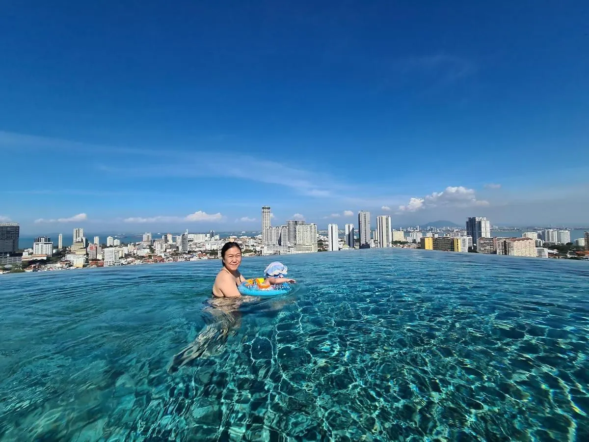 Apartamento Beacon Executive Suite - Skypool Penang View George Town