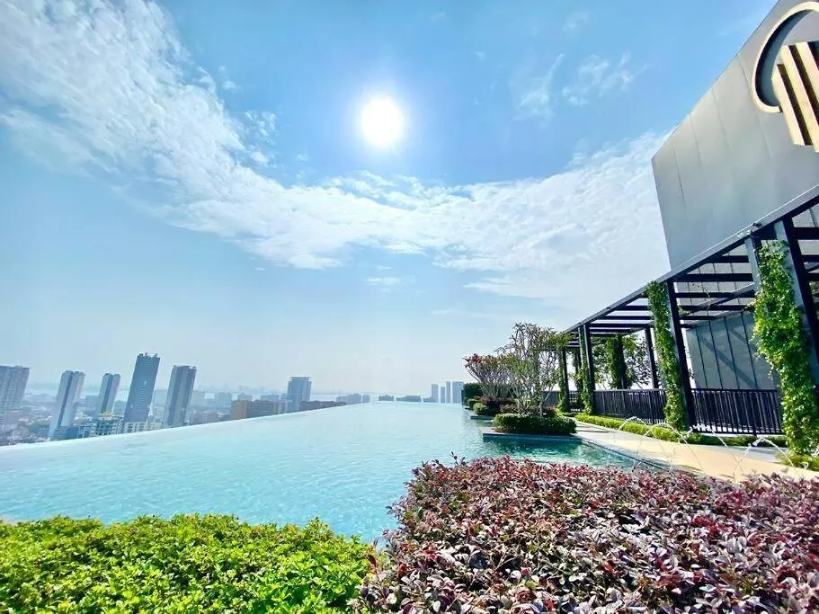 Apartment Beacon Executive Suite - Skypool Penang View George Town